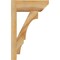 Ekena Millwork Balboa Slat Rough Sawn Outlooker, Western Red Cedar, 6"W x 14"D x 22"H OUT06X14X22BOA06RWR - alternate 2